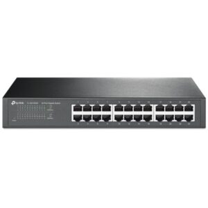 W. TP-LINK HUB SWITCH 24P TL-SG1024D 10/100/1000