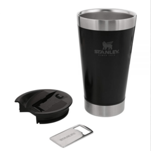 VASO CERVECERO MORGAN FOSTER 470ML NEGRO