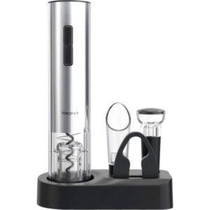 ABRIDOR ELECTRICO DE VINO+KIT XION XI-WINE15 LED/INOX