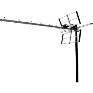 ANTENA EXTERNA P/ TV QUANTA QTKANTV600  DIGITAL FM/VHF/UHF