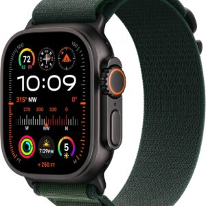 APPLE WATCH ULTRA 2 49MM GPS CELL MX4R3BE/A TITANIUM BLACK GREEN ANATEL