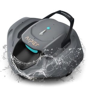 ASPIRADOR ROBOT PISCINA AIPER SEAGULL 800B GRAPHITE 80MQ/30W/4000MAH/BIVOLT
