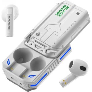 AURICULAR BLACK SHARK T11 BS-T11 BT/TOUCH/ANC/TWS/MIC/RGB WHITE