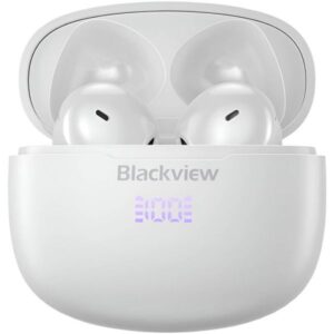 AURICULAR BLACKVIEW AIRBUDS 7 BT/TOUCH/ENC/TWS/MIC/IPX7/LED WHITE