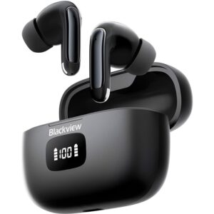 AURICULAR BLACKVIEW AIRBUDS 8 BT/TOUCH/ANC/TWS/MIC/IPX7/LED BLACK