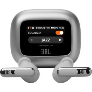 AURICULAR JBL LIVE BEAM 3 SILVER