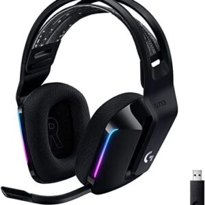 AURICULAR LOGITECH G733 LIGHTSPEED WIRELESS RGB BLACK 981-000863