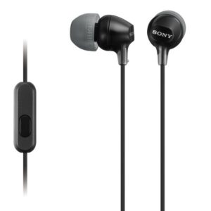 AURICULAR SONY IN-EAR MDR-EX15AP BLACK C/MIC.