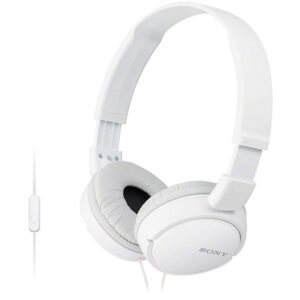 AURICULAR SONY ON-EAR MDR-ZX110 AP WHITE C/MIC.