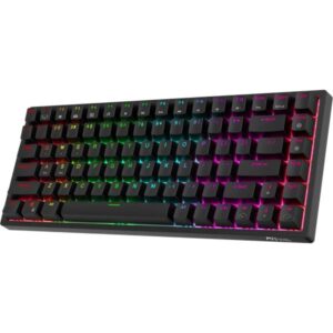 TECLADO MECANICO WIRELESS ROYAL KLUDGE RK84 RGB/75%/TRI MODE/RED SW(LINEAR)/PORT/WARRIOR