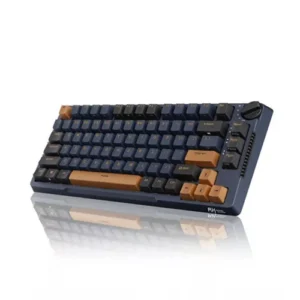 TECLADO MECANICO WIRELESS ROYAL KLUDGE RKH81 RGB/75%/TRI MODE/BROWN SW(TACTILE)/ING/STAR NIG