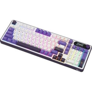 TECLADO MECANICO WIRELESS ROYAL KLUDGE RKS98 RGB/96%/TRI MODE/BLUE SW(CLICKY)/ING/CAMPING