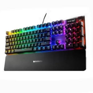 TECLADO STEELSERIES 64786 APEX 7 MECHANICAL RGB/OLED DISPLAY/ING (SWITCH BROWN)