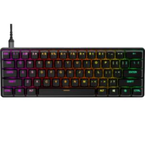TECLADO STEELSERIES 64842 APEX PRO MINI WIRELESS RGB BLACK