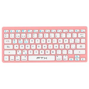 TECLADO WIRELESS FTX B1000 /ULTRA SLIM/ROSA/PORTUGUES