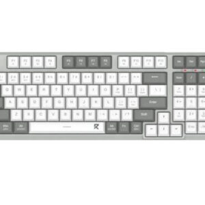 TECLADO WIRELESS REDRAGON BK-7111 BT/2.4GHZ/USB/WHITE/GREY