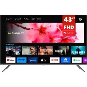 TV SMART 43" SHARP AQUOS 2TC43FL6L FHD/GOOGLE TV/DIG/BT/CAST/HDR10