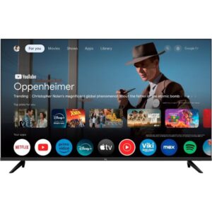 TV SMART 65" MTEK MKQ65FSGU QLED 4K/8B/GOOGLE TV/DA/DIG/VOICE REMOTE/BT/CAST