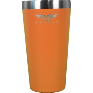 VASO CERVECERO MORGAN FOSTER 470ML NARANJA