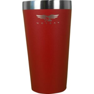 VASO CERVECERO MORGAN FOSTER 470ML ROJO