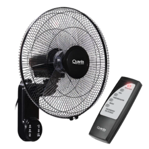 VENTILADOR DE PARED QUANTA TROPIC BREEZE QTVPTB16 16"/3VEL/110V/BLACK