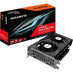 VGA GIGABYTE RADEON RX6400 EAGLE 4G/GDDR6/2321MHZ/2FAN GV-R64EAGLE-4GD