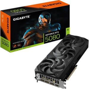 VGA GIGABYTE RTX5080 WINDFORCE OC SFF 16GB/GDDR7/2670MHZ/3FAN GV-N5080WF3OC-16GD