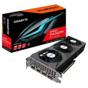 VGA GIGABYTE RX 6600 EAGLE 8GB/GDDR6/2491MHZ/3FAN GV-R66EAGLE-8GD
