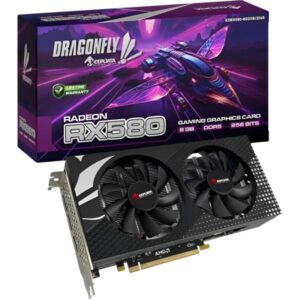 VGA KEEPDATA RADEON RX580 DRAGONFLY GAMING 8GB/GDDR5/256BITS/2FAN KDRX580-8GD5B