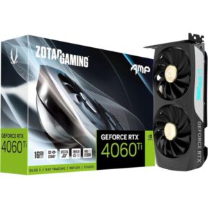 VGA ZOTAC RTX4060TI 16GB AMP GDDR6/128BIT/2595MHZ/2FAN/ZT-D40620F-10M