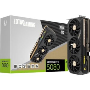 VGA ZOTAC RTX5080 SOLID OC 16GB/GDDR7/2640MHZ/3FAN ZT-B50800J-10P