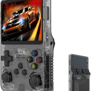 VJ CONSOLA PORTATIL R36S RETRO 64GB WHITE