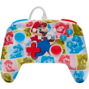 VJ NINTENDO SWITCH CONTROL POWERA MARIO HERO PWA-A-09011 CABLE